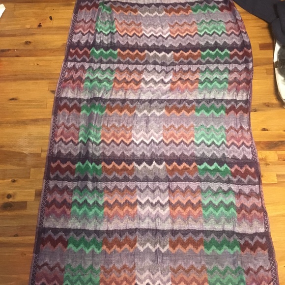 Women’s colorful scarf - Picture 5 of 8